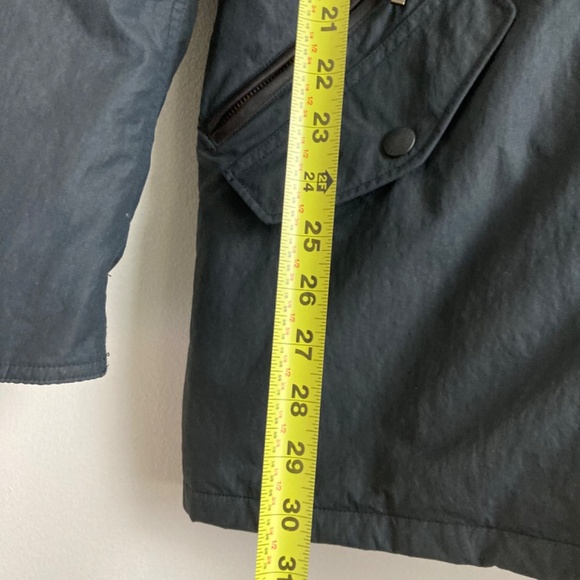 Barbour Dark Blue Raincoat - Picture 11 of 13